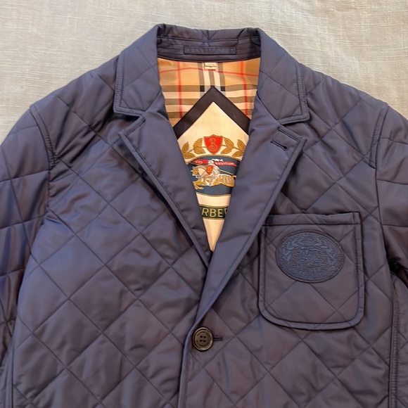 Burberry Men’s Diamond Quilted Thermoregulated Blazer - Picture 2 of 8